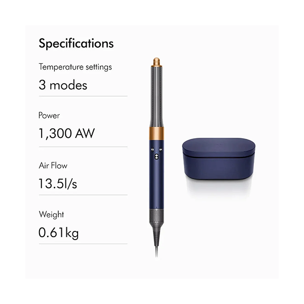 Dyson Airwrap Hair Multi-Styler and Dryer Complete Long – Prussian Blue/Rich Copper