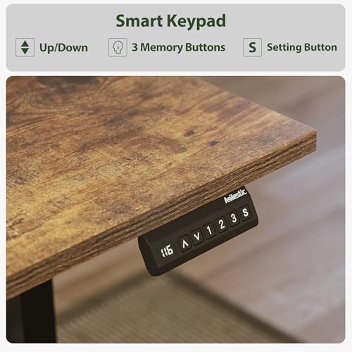 L Shaped Standing Desk 63 x 55 inch Adjustable Height, Electric Corner Standing Desk,