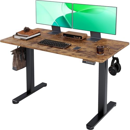 Electric Standing Desk, Adjustable Height Stand up Desk, 40x24 Inches Sit Stand