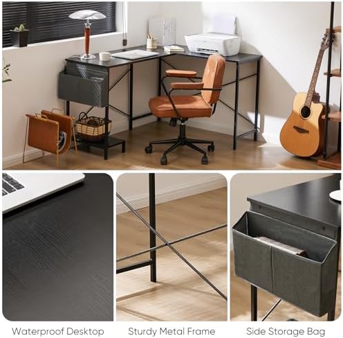 L Shaped Desk - Computer Desk Corner Desks Gaming Desk PC Table