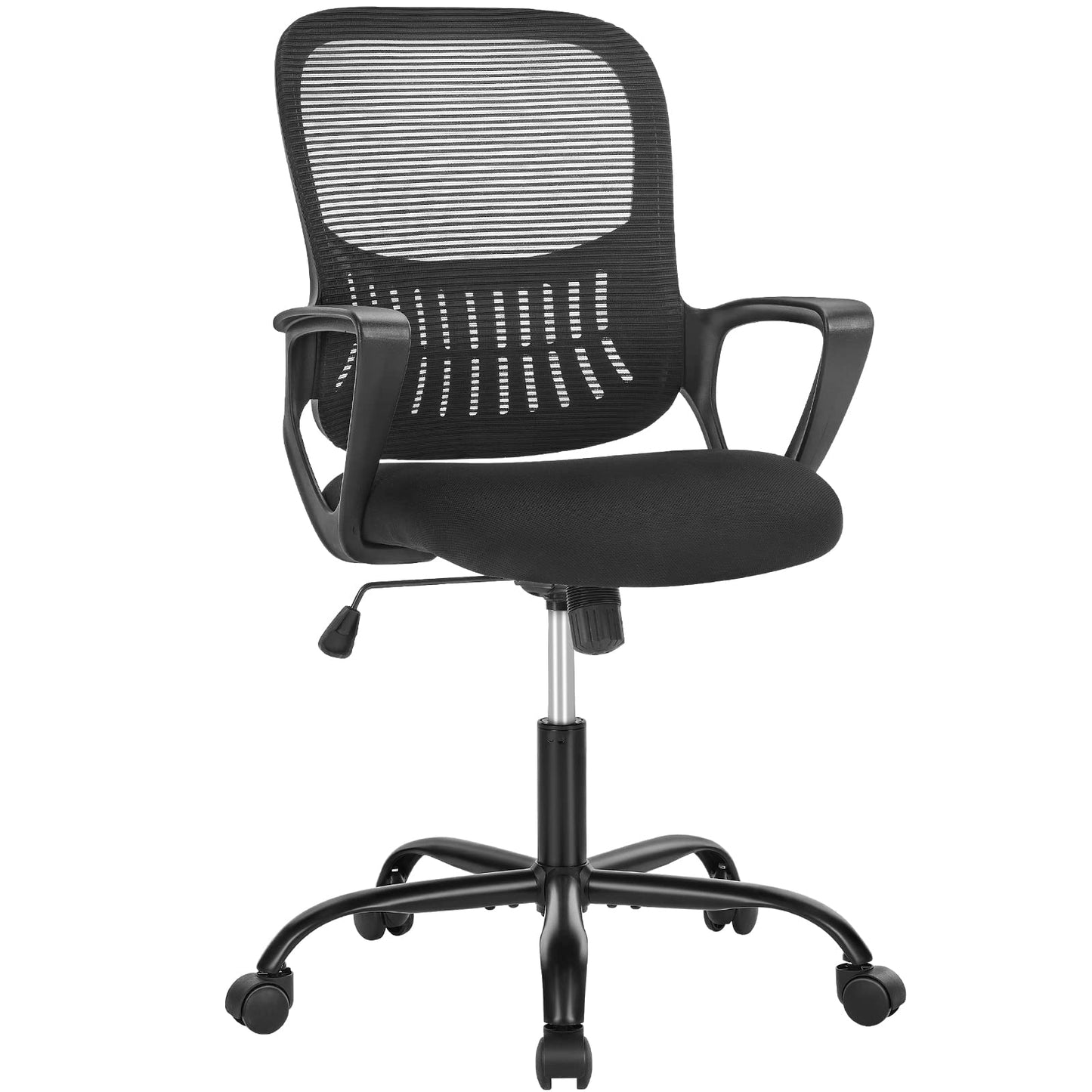 Ergonomic Home Office Chair – Mid-Back Mesh Computer Desk Chair with Lumbar Support