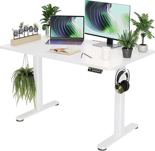 Electric Standing Desk, Adjustable Height Stand up Desk, 40x24 Inches Sit Stand