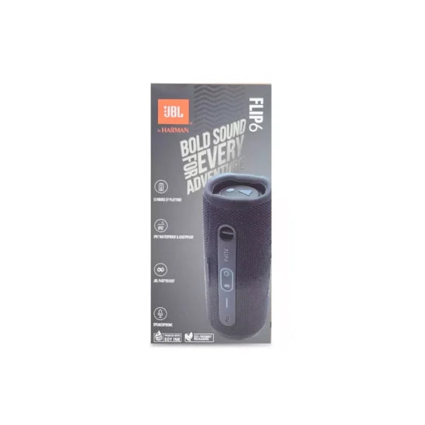 JBL Flip 6 – Portable Waterproof Speaker – Black