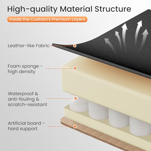 White Pink Gaming Chair with Footrest & Headrest, PU Leather Reclining Office Chair