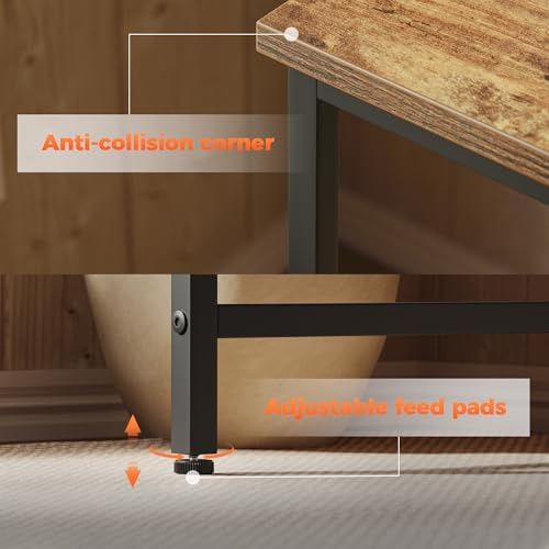 Computer Desk 48 X 24 inch, Gaming Desk for Small Spaces, Modern Simple Style