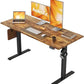 Electric Standing Desk, 48 x 24 Inches Height Adjustable Desk, Sit Stand up for Work