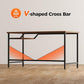 Computer Desk 48 X 24 inch, Gaming Desk for Small Spaces, Modern Simple Style
