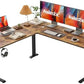 L Shaped Standing Desk 63 x 55 inch Adjustable Height, Electric Corner Standing Desk,