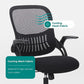 Ergonomic Home Office Chair – Mid-Back Mesh Computer Desk Chair with Lumbar Support
