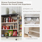 72" Tall Kitchen Pantry, Farmhouse Storage Cabinet with Barn Doors, Organizer, Drawer