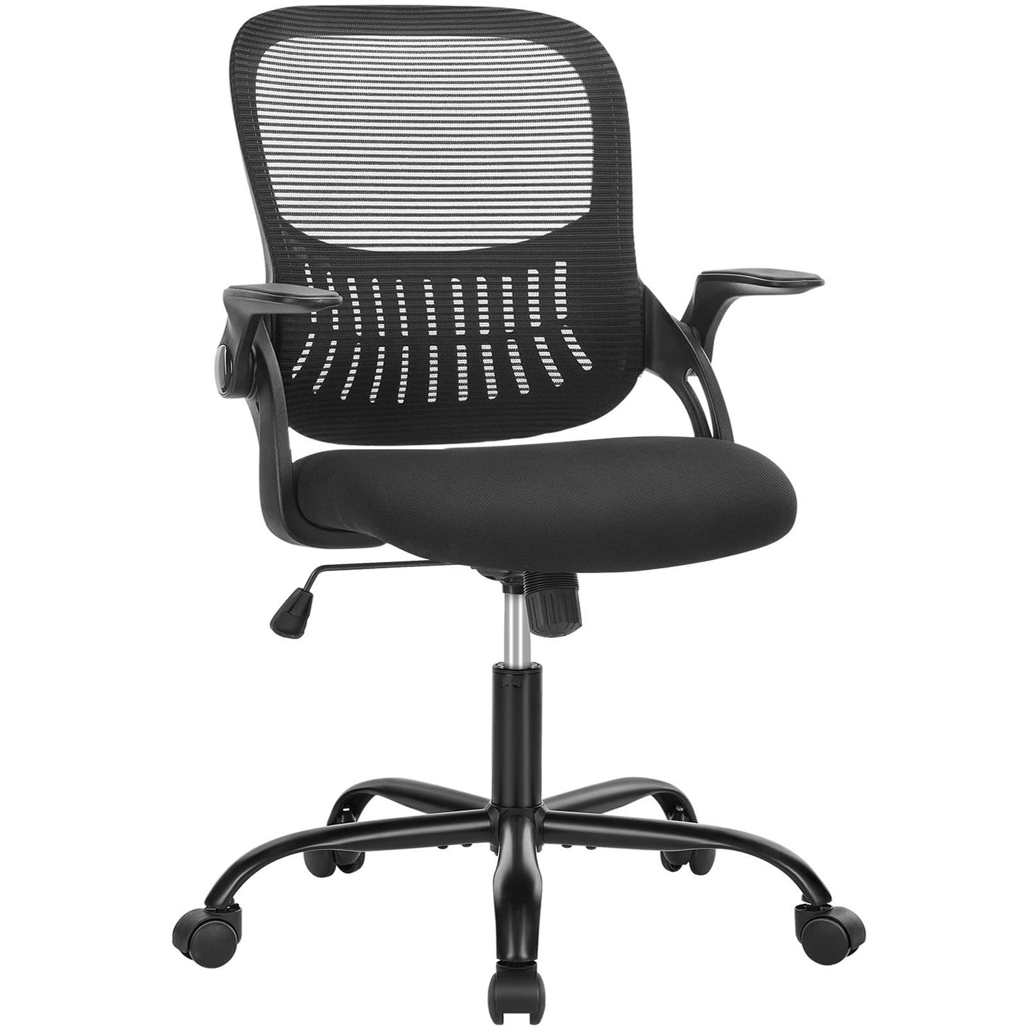 Ergonomic Home Office Chair – Mid-Back Mesh Computer Desk Chair with Lumbar Support