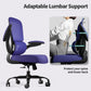 White Ergonomic Office Chair – Mesh Desk Chair with Adjustable Lumbar Support, Comfortable Executive