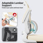 White Ergonomic Office Chair – Mesh Desk Chair with Adjustable Lumbar Support, Comfortable Executive
