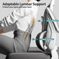 White Ergonomic Office Chair – Mesh Desk Chair with Adjustable Lumbar Support, Comfortable Executive