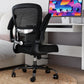 White Ergonomic Office Chair – Mesh Desk Chair with Adjustable Lumbar Support, Comfortable Executive