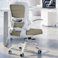 White Ergonomic Office Chair – Mesh Desk Chair with Adjustable Lumbar Support, Comfortable Executive