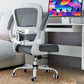 White Ergonomic Office Chair – Mesh Desk Chair with Adjustable Lumbar Support, Comfortable Executive