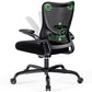 Ergonomic Office Chair with Mesh Back, Adjustable Lumbar Support, 3D Armrests & Headrest,