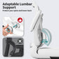 White Ergonomic Office Chair – Mesh Desk Chair with Adjustable Lumbar Support, Comfortable Executive