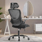 Ergonomic Home Office Chair – Mid-Back Mesh Computer Desk Chair with Lumbar Support