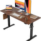 Electric Standing Desk, 48 x 24 Inches Height Adjustable Desk, Sit Stand up for Work
