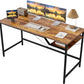 Computer Desk 48 X 24 inch, Gaming Desk for Small Spaces, Modern Simple Style